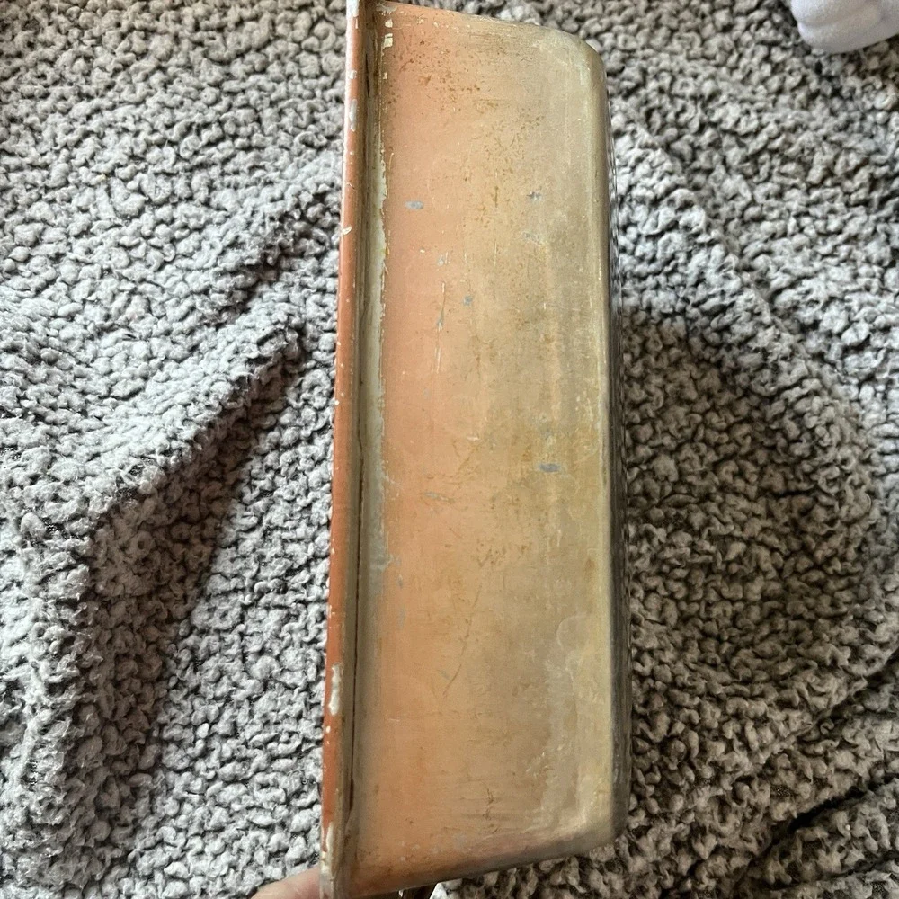 Vintage Bake King Small Metal Loaf Pan 9 3/4‎ x 5 3/4 x 2 3/4 Bread Pan MCM